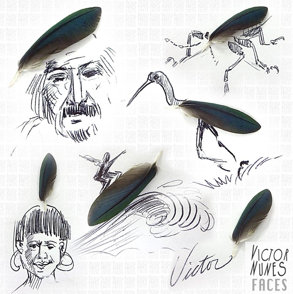 Chiêm ngưỡng các tác phẩm nghệ thuật từ những vật dụng hàng ngày của Victor Nunes Chiêm ngưỡng các tác phẩm nghệ thuật từ những vật dụng hàng ngày của Victor Nunes
