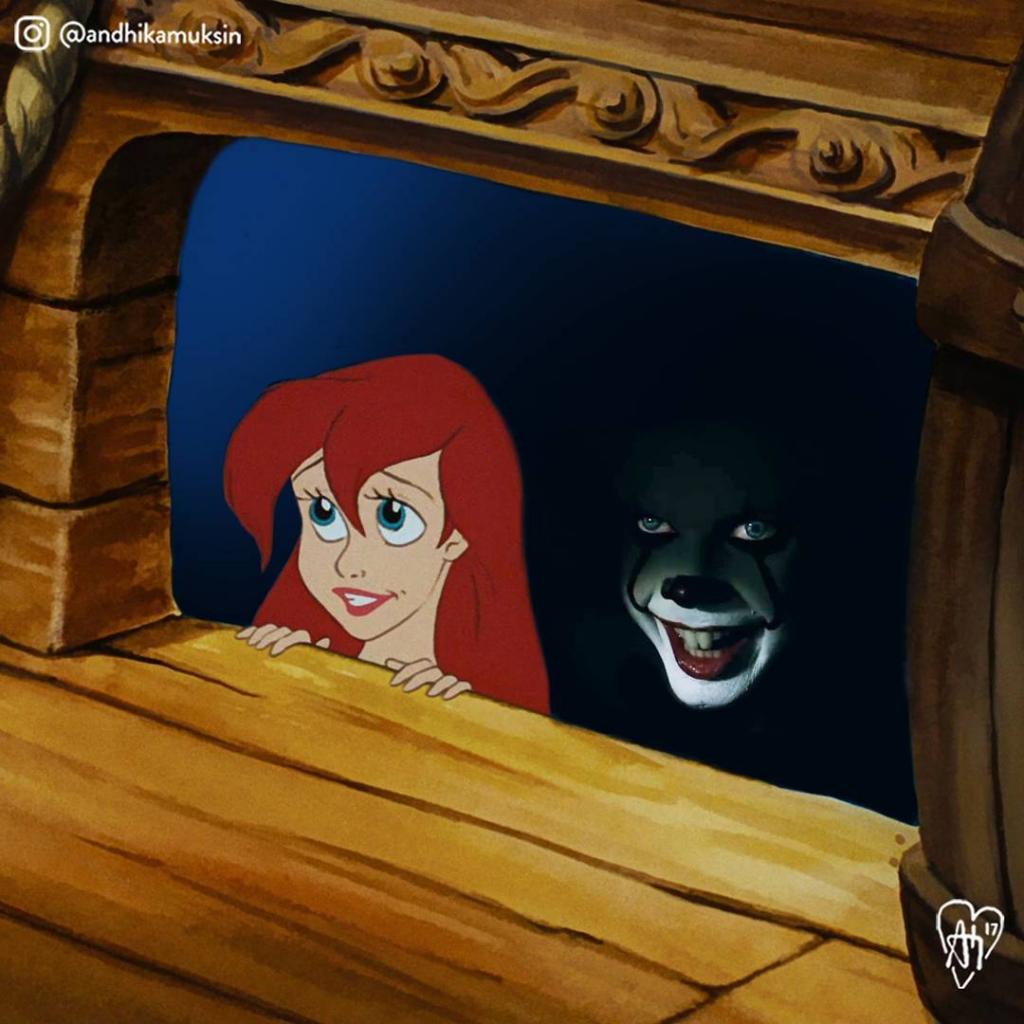 Nhân vật Disney + đời thực = ? Nhân vật Disney + đời thực = ?