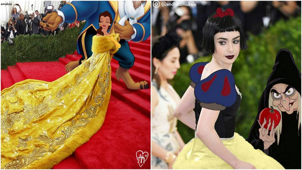 Nhân vật Disney + đời thực = ? Nhân vật Disney + đời thực = ?