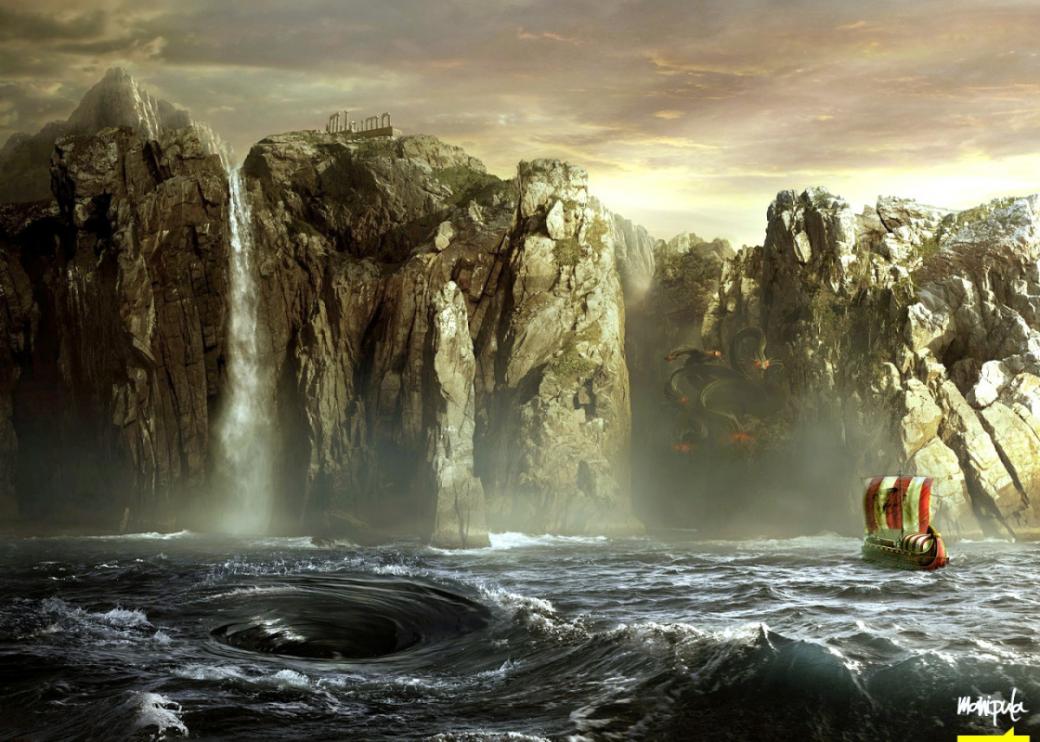 Quái vật 6 đầu Scylla và thủy quái xoáy nước Charybdis hay câu chuyện ‘tránh vỏ dưa, gặp vỏ dừa’ của Odysseus Quái vật 6 đầu Scylla và thủy quái xoáy nước Charybdis hay câu chuyện ‘tránh vỏ dưa, gặp vỏ dừa’ của Odysseus