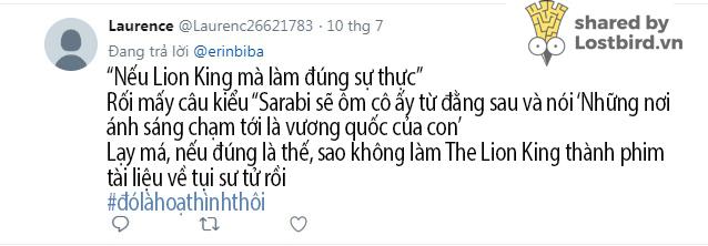 'Vua Sư Tử' có nên 'nữ quyền' hơn để tôn trọng tập tính tự nhiên của loài sư tử? 'Vua Sư Tử' có nên 'nữ quyền' hơn để tôn trọng tập tính tự nhiên của loài sư tử?