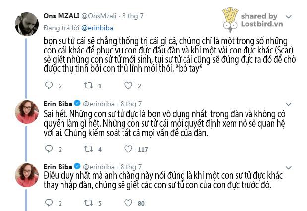 'Vua Sư Tử' có nên 'nữ quyền' hơn để tôn trọng tập tính tự nhiên của loài sư tử? 'Vua Sư Tử' có nên 'nữ quyền' hơn để tôn trọng tập tính tự nhiên của loài sư tử?