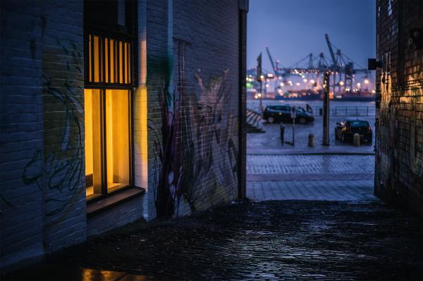 Đường phố Hamburg (Đức) về đêm đẹp như trong phim Đường phố Hamburg (Đức) về đêm đẹp như trong phim