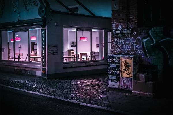 Đường phố Hamburg (Đức) về đêm đẹp như trong phim Đường phố Hamburg (Đức) về đêm đẹp như trong phim