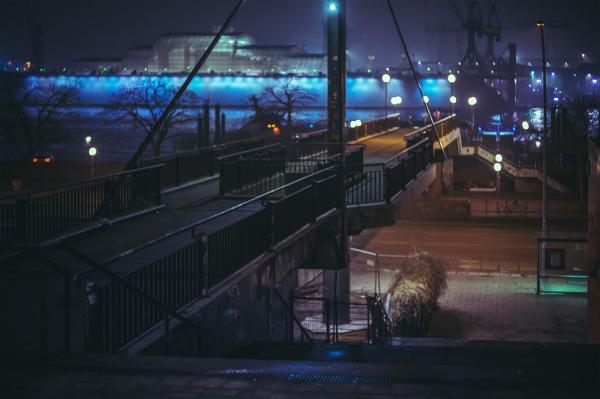 Đường phố Hamburg (Đức) về đêm đẹp như trong phim Đường phố Hamburg (Đức) về đêm đẹp như trong phim