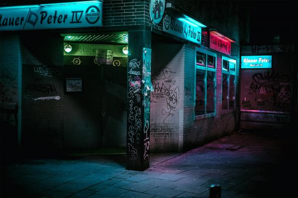 Đường phố Hamburg (Đức) về đêm đẹp như trong phim Đường phố Hamburg (Đức) về đêm đẹp như trong phim
