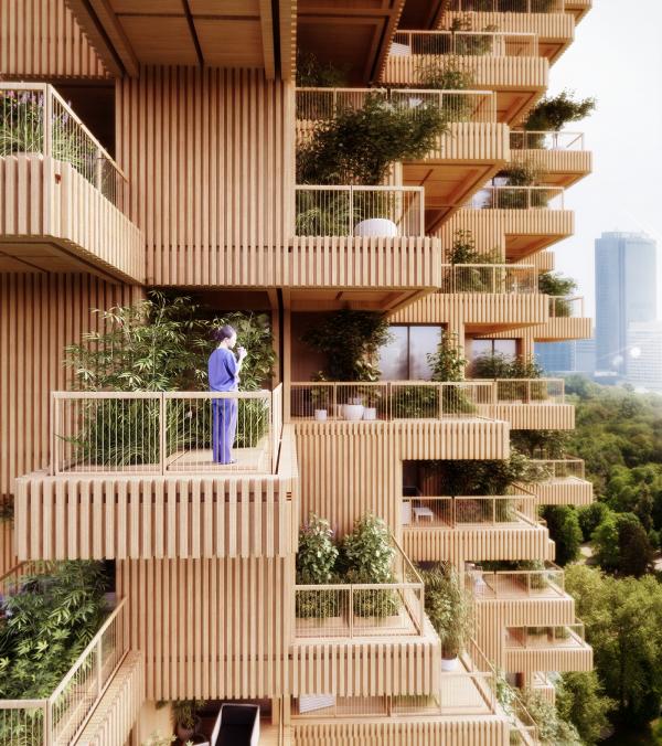 Toronto Tree Tower - Tòa tháp xanh mơn mởn giữa lòng đô thị Toronto Tree Tower - Tòa tháp xanh mơn mởn giữa lòng đô thị