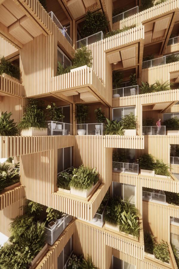 Toronto Tree Tower - Tòa tháp xanh mơn mởn giữa lòng đô thị Toronto Tree Tower - Tòa tháp xanh mơn mởn giữa lòng đô thị