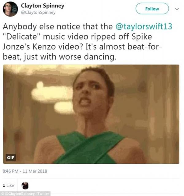 Taylor Swift ra mắt MV thứ hai cho 'Delicate' sau cáo buộc đạo nhái Taylor Swift ra mắt MV thứ hai cho 'Delicate' sau cáo buộc đạo nhái