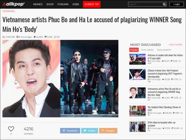 Nghệ sĩ Việt và 9 vụ 'đạo nhái' K-Pop đáng xấu hổ: Đừng mãi sống 'kí sinh' vào chất xám người khác Nghệ sĩ Việt và 9 vụ 'đạo nhái' K-Pop đáng xấu hổ: Đừng mãi sống 'kí sinh' vào chất xám người khác
