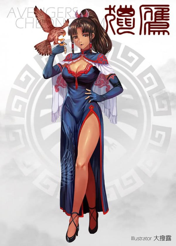 Khi các siêu anh hùng Avengers biến thành... thiếu nữ gợi cảm Khi các siêu anh hùng Avengers biến thành... thiếu nữ gợi cảm