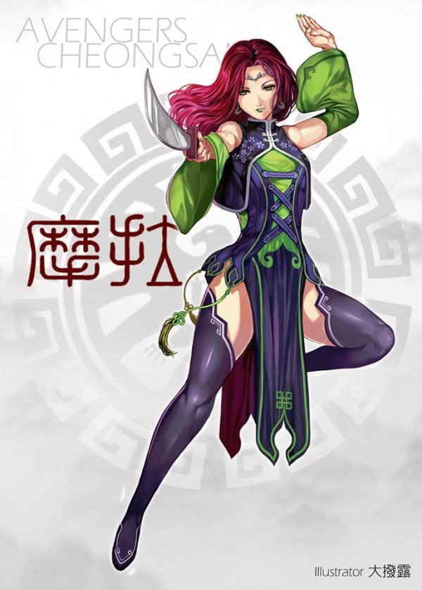 Khi các siêu anh hùng Avengers biến thành... thiếu nữ gợi cảm Khi các siêu anh hùng Avengers biến thành... thiếu nữ gợi cảm