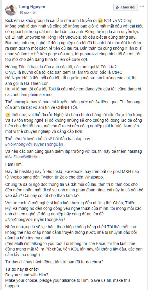 Bạo gan công kích cộng đồng mạng, Rocker Nguyễn nhận lại 'lâu đài gạch đá' Bạo gan công kích cộng đồng mạng, Rocker Nguyễn nhận lại 'lâu đài gạch đá'
