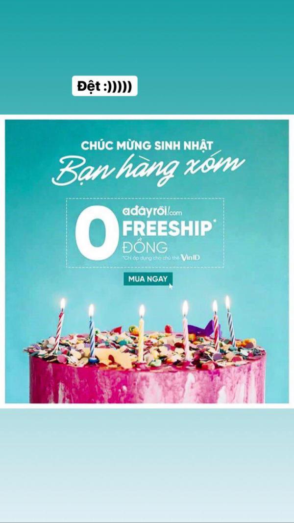 Chỉ mình Lazada đón sinh nhật nhưng 'cả xóm' mua sắm tranh thủ chúc mừng Chỉ mình Lazada đón sinh nhật nhưng 'cả xóm' mua sắm tranh thủ chúc mừng