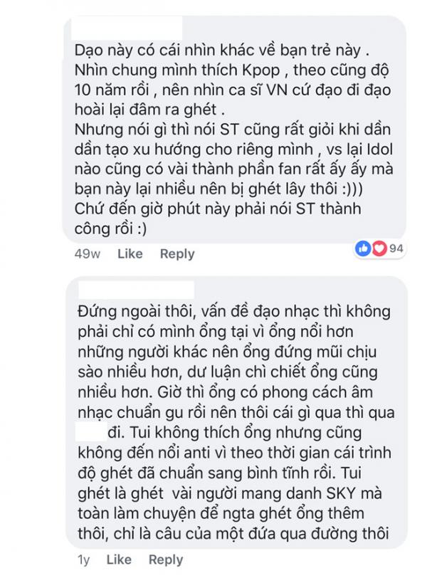 Tâm sự của những Sky từng là antifan: Tình yêu không có lỗi, lỗi ở Sơn Tùng quá đáng yêu Tâm sự của những Sky từng là antifan: Tình yêu không có lỗi, lỗi ở Sơn Tùng quá đáng yêu