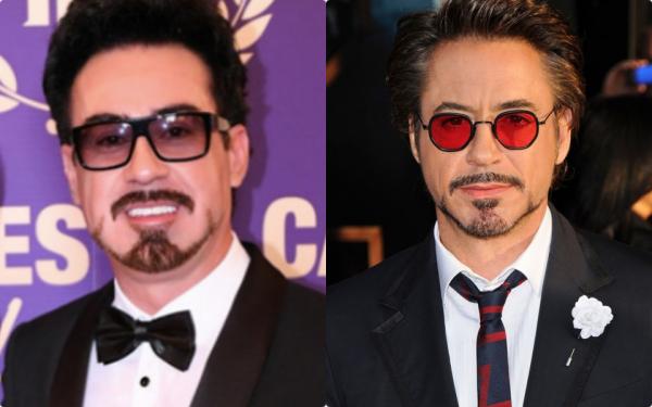Người đẹp Việt hân hoan vì được chụp hình với siêu sao 'Iron Man', ai ngờ là... 'hàng super fake' Người đẹp Việt hân hoan vì được chụp hình với siêu sao 'Iron Man', ai ngờ là... 'hàng super fake'
