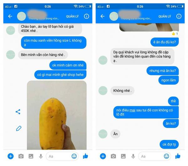 Vào đây mà xem hướng dẫn mặc cả bằng... đu đủ dễ thương nhất Vịnh Bắc Bộ nhé Vào đây mà xem hướng dẫn mặc cả bằng... đu đủ dễ thương nhất Vịnh Bắc Bộ nhé