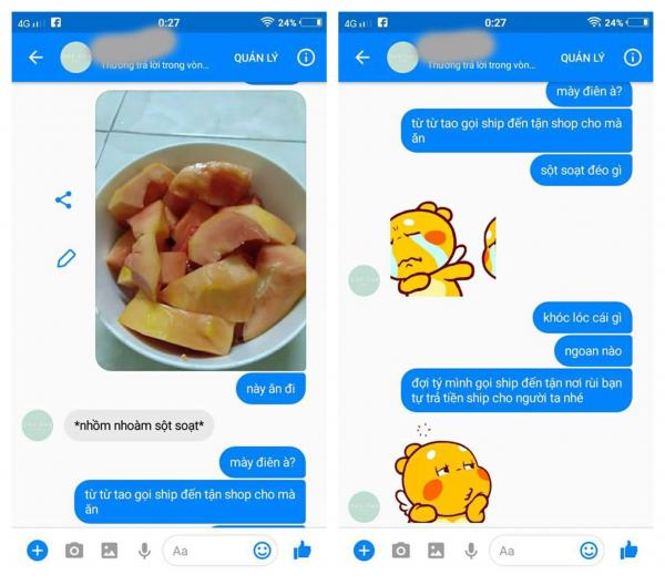 Vào đây mà xem hướng dẫn mặc cả bằng... đu đủ dễ thương nhất Vịnh Bắc Bộ nhé Vào đây mà xem hướng dẫn mặc cả bằng... đu đủ dễ thương nhất Vịnh Bắc Bộ nhé