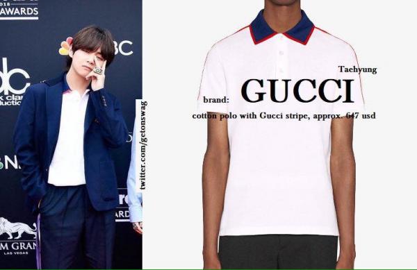 Khám phá set đồ của BTS ở BBMAs 2018: Từ đầu đến chân là Gucci, tổng trị giá hơn nửa tỷ đồng Khám phá set đồ của BTS ở BBMAs 2018: Từ đầu đến chân là Gucci, tổng trị giá hơn nửa tỷ đồng