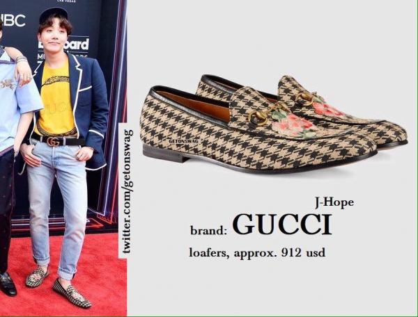 Khám phá set đồ của BTS ở BBMAs 2018: Từ đầu đến chân là Gucci, tổng trị giá hơn nửa tỷ đồng Khám phá set đồ của BTS ở BBMAs 2018: Từ đầu đến chân là Gucci, tổng trị giá hơn nửa tỷ đồng