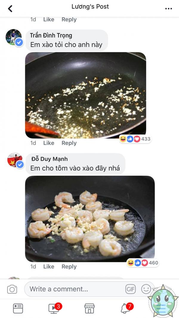 Khi các 'thánh lầy' U23 cũng đua đòi tham gia hot trend 'ăn giùm bạn' Khi các 'thánh lầy' U23 cũng đua đòi tham gia hot trend 'ăn giùm bạn'