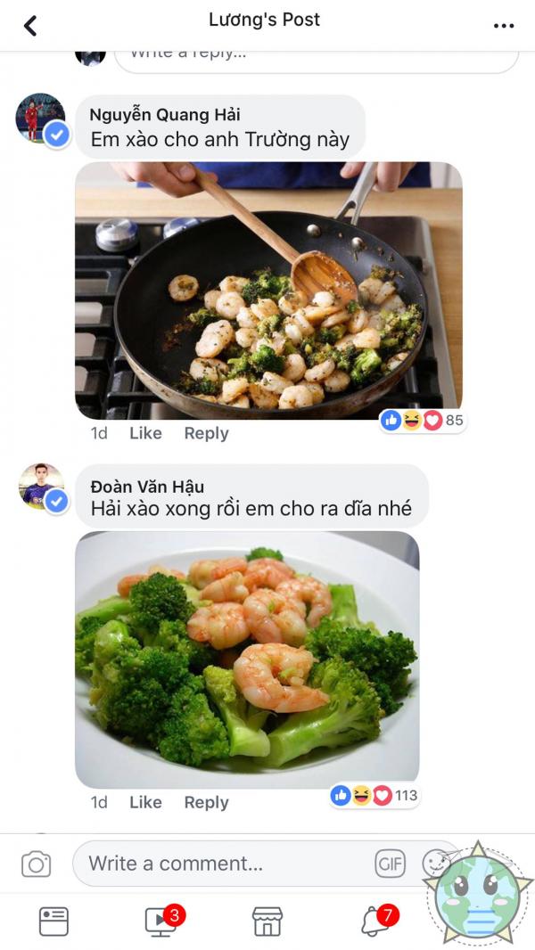 Khi các 'thánh lầy' U23 cũng đua đòi tham gia hot trend 'ăn giùm bạn' Khi các 'thánh lầy' U23 cũng đua đòi tham gia hot trend 'ăn giùm bạn'