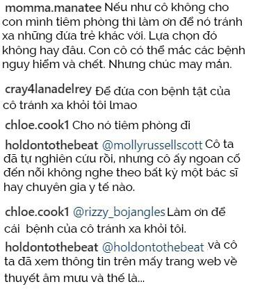 Không cho con tiêm phòng, Kat Von D hứng chịu làn sóng tẩy chay Không cho con tiêm phòng, Kat Von D hứng chịu làn sóng tẩy chay