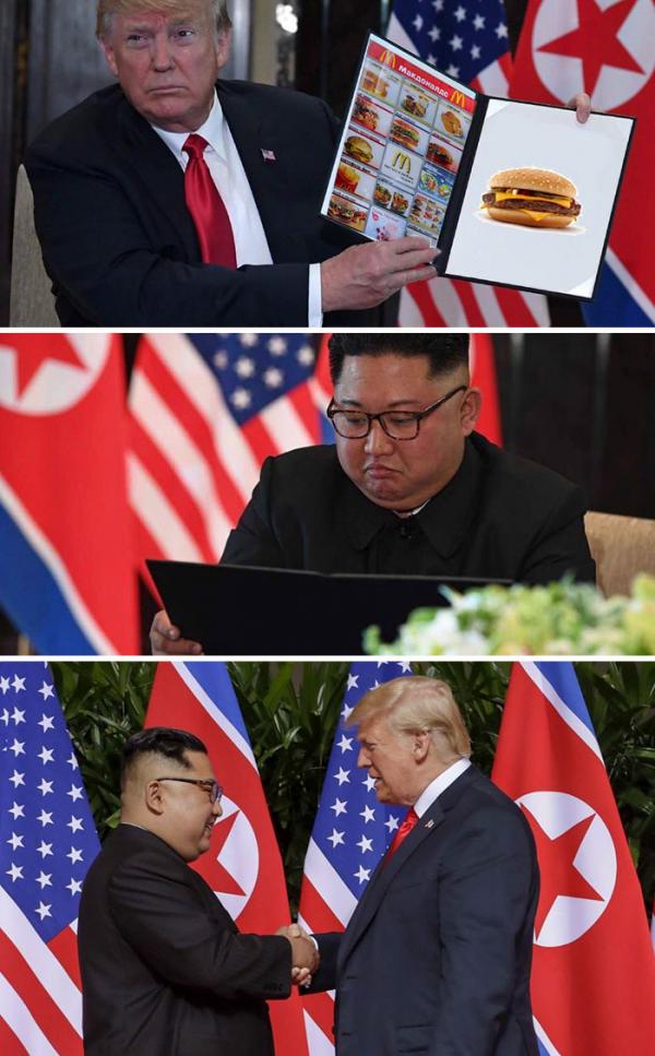 15+ meme vui nhộn từ cuộc gặp gỡ lịch sử của Donald Trump và Kim Jong Un 15+ meme vui nhộn từ cuộc gặp gỡ lịch sử của Donald Trump và Kim Jong Un