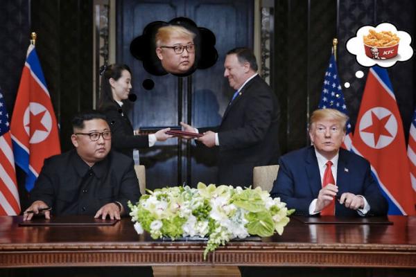 15+ meme vui nhộn từ cuộc gặp gỡ lịch sử của Donald Trump và Kim Jong Un 15+ meme vui nhộn từ cuộc gặp gỡ lịch sử của Donald Trump và Kim Jong Un