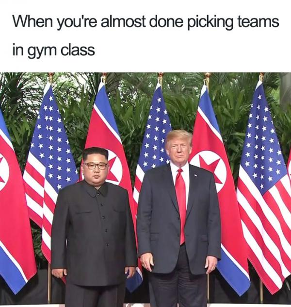 15+ meme vui nhộn từ cuộc gặp gỡ lịch sử của Donald Trump và Kim Jong Un 15+ meme vui nhộn từ cuộc gặp gỡ lịch sử của Donald Trump và Kim Jong Un