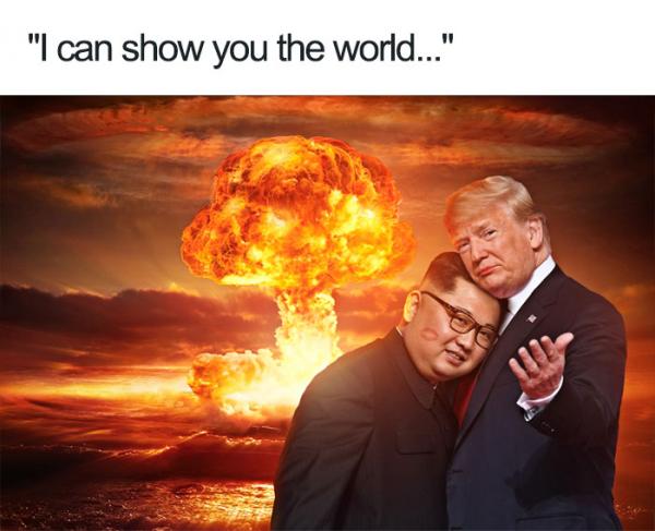 15+ meme vui nhộn từ cuộc gặp gỡ lịch sử của Donald Trump và Kim Jong Un 15+ meme vui nhộn từ cuộc gặp gỡ lịch sử của Donald Trump và Kim Jong Un