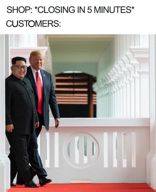 15+ meme vui nhộn từ cuộc gặp gỡ lịch sử của Donald Trump và Kim Jong Un 15+ meme vui nhộn từ cuộc gặp gỡ lịch sử của Donald Trump và Kim Jong Un