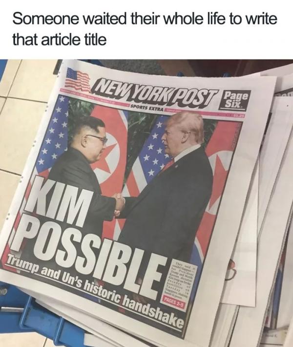 15+ meme vui nhộn từ cuộc gặp gỡ lịch sử của Donald Trump và Kim Jong Un 15+ meme vui nhộn từ cuộc gặp gỡ lịch sử của Donald Trump và Kim Jong Un