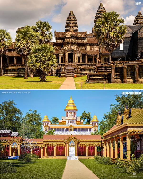 Khôi phục lại thời kỳ hoàng kim lộng lẫy của 7 di tích thế giới cổ đại Khôi phục lại thời kỳ hoàng kim lộng lẫy của 7 di tích thế giới cổ đại