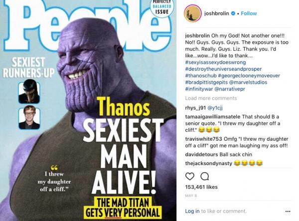 Bề ngoài cool ngầu nhưng hóa ra ác nhân Thanos cũng có lúc 'bể bóng' thế này đây Bề ngoài cool ngầu nhưng hóa ra ác nhân Thanos cũng có lúc 'bể bóng' thế này đây