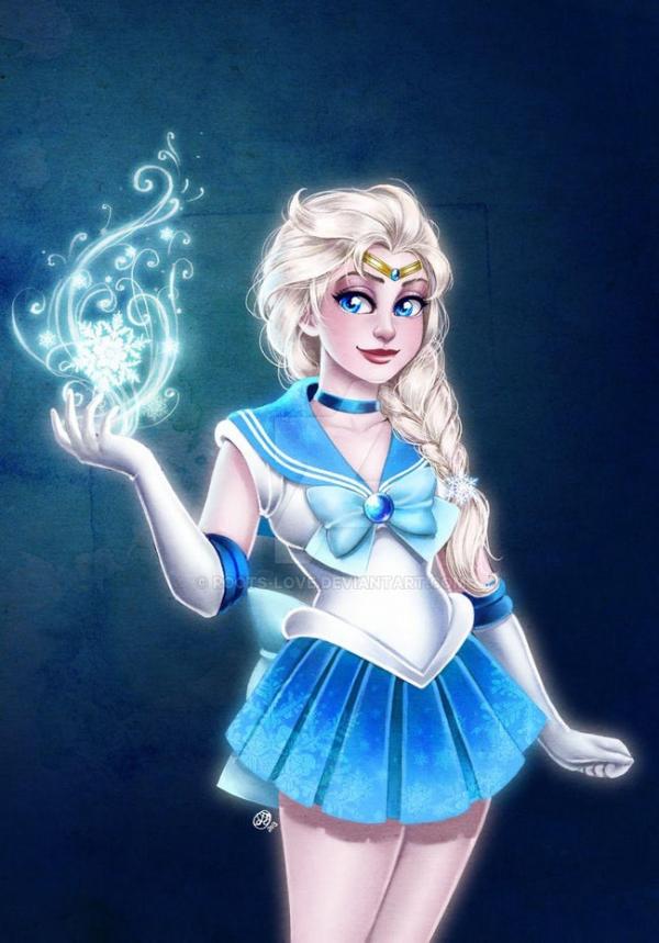 Diện mạo thú vị của các công chúa Disney khi cosplay Thủy Thủ Mặt Trăng Diện mạo thú vị của các công chúa Disney khi cosplay Thủy Thủ Mặt Trăng