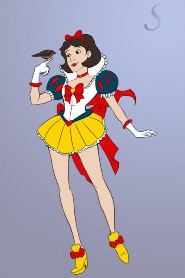 Diện mạo thú vị của các công chúa Disney khi cosplay Thủy Thủ Mặt Trăng Diện mạo thú vị của các công chúa Disney khi cosplay Thủy Thủ Mặt Trăng