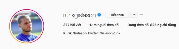 Cầu thủ Iceland được cả triệu người follow trên Instagram vì đẹp trai quá giống 'Thor' Cầu thủ Iceland được cả triệu người follow trên Instagram vì đẹp trai quá giống 'Thor'