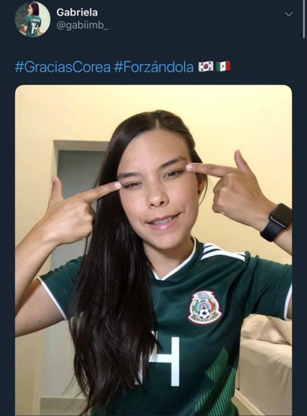 MC truyền hình bị mất việc vì chế giễu đôi mắt người Hàn khi ăn mừng Mexico đi tiếp ở World Cup MC truyền hình bị mất việc vì chế giễu đôi mắt người Hàn khi ăn mừng Mexico đi tiếp ở World Cup