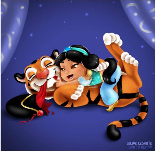 Hình ảnh siêu đáng yêu của các nhân vật hoạt hình Disney khi còn bé thơ Hình ảnh siêu đáng yêu của các nhân vật hoạt hình Disney khi còn bé thơ