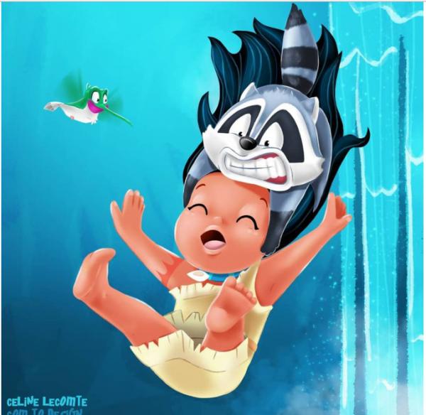 Hình ảnh siêu đáng yêu của các nhân vật hoạt hình Disney khi còn bé thơ Hình ảnh siêu đáng yêu của các nhân vật hoạt hình Disney khi còn bé thơ