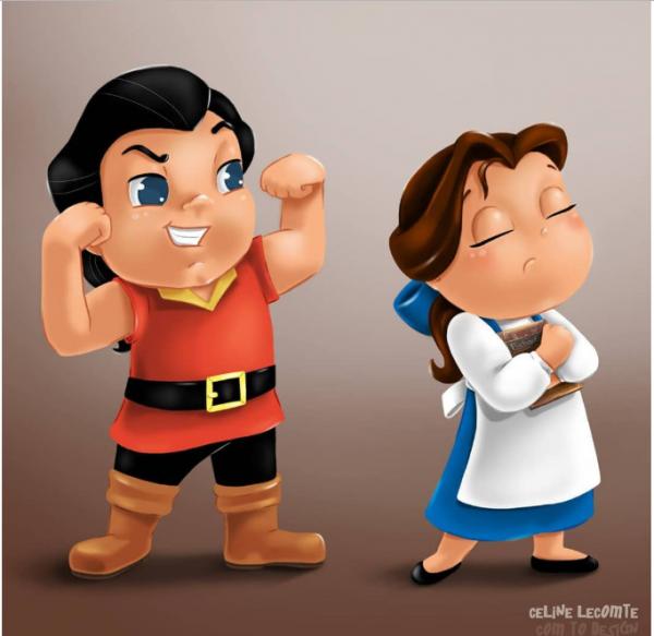 Hình ảnh siêu đáng yêu của các nhân vật hoạt hình Disney khi còn bé thơ Hình ảnh siêu đáng yêu của các nhân vật hoạt hình Disney khi còn bé thơ