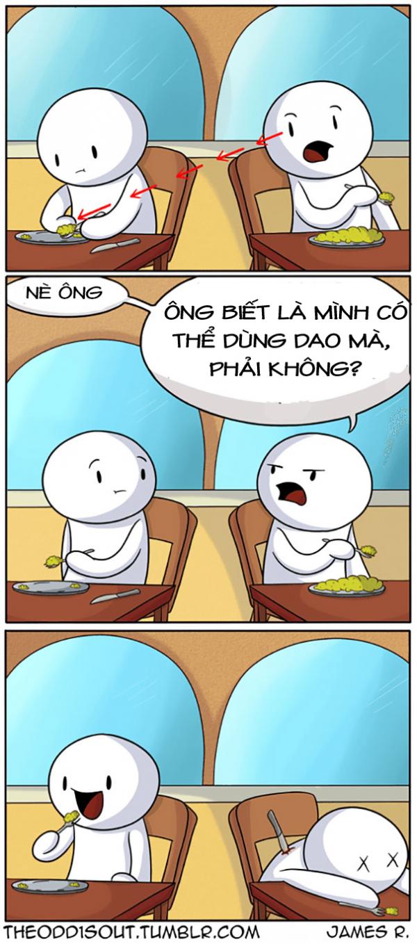 Thư giãn với những mẩu truyện tranh có cái kết ngớ người Thư giãn với những mẩu truyện tranh có cái kết ngớ người