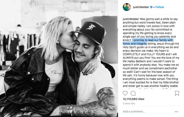 Fan nghi ngờ Hailey mang thai sau khi 'soi' ra chi tiết khác thường trong tâm thư của Justin Bieber Fan nghi ngờ Hailey mang thai sau khi 'soi' ra chi tiết khác thường trong tâm thư của Justin Bieber