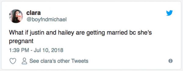 Fan nghi ngờ Hailey mang thai sau khi 'soi' ra chi tiết khác thường trong tâm thư của Justin Bieber Fan nghi ngờ Hailey mang thai sau khi 'soi' ra chi tiết khác thường trong tâm thư của Justin Bieber