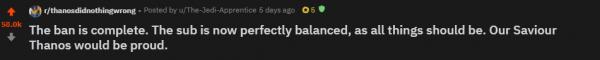 Mạng xã hội Reddit cho 'bay màu' hơn 300.000 thành viên nhằm tôn vinh Thanos Mạng xã hội Reddit cho 'bay màu' hơn 300.000 thành viên nhằm tôn vinh Thanos