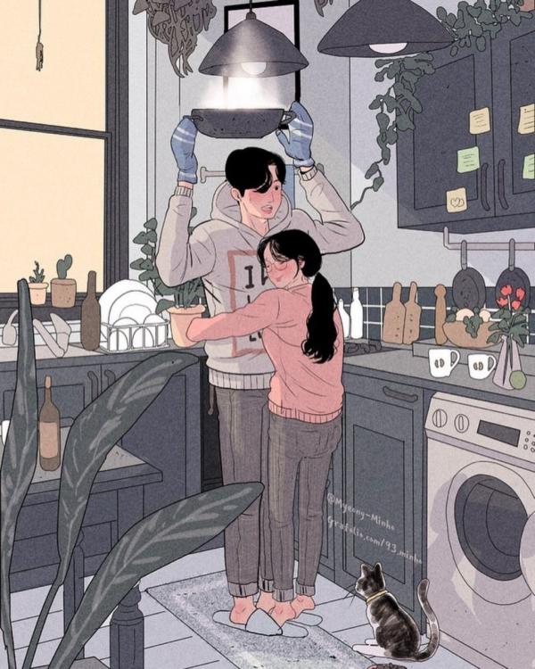 Bộ tranh: Hẹn hò với các oppa Hàn Quốc, khi đời thường còn lãng mạn hơn phim Bộ tranh: Hẹn hò với các oppa Hàn Quốc, khi đời thường còn lãng mạn hơn phim