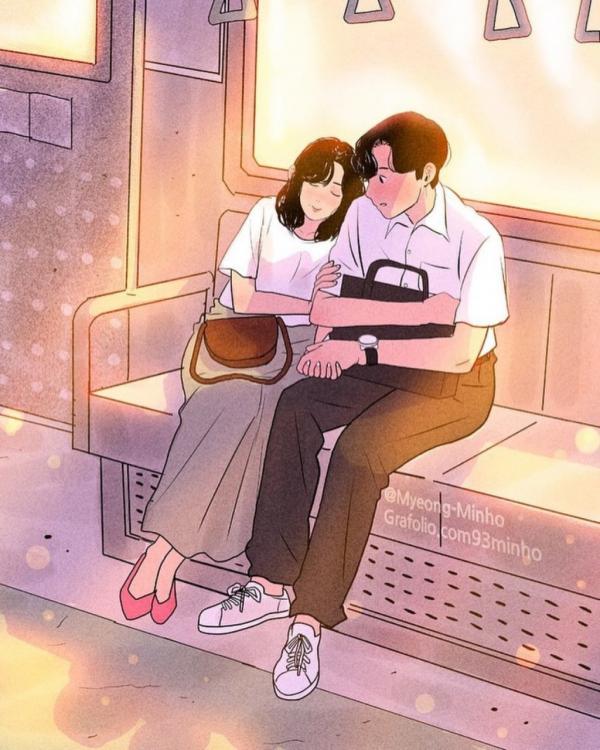 Bộ tranh: Hẹn hò với các oppa Hàn Quốc, khi đời thường còn lãng mạn hơn phim Bộ tranh: Hẹn hò với các oppa Hàn Quốc, khi đời thường còn lãng mạn hơn phim