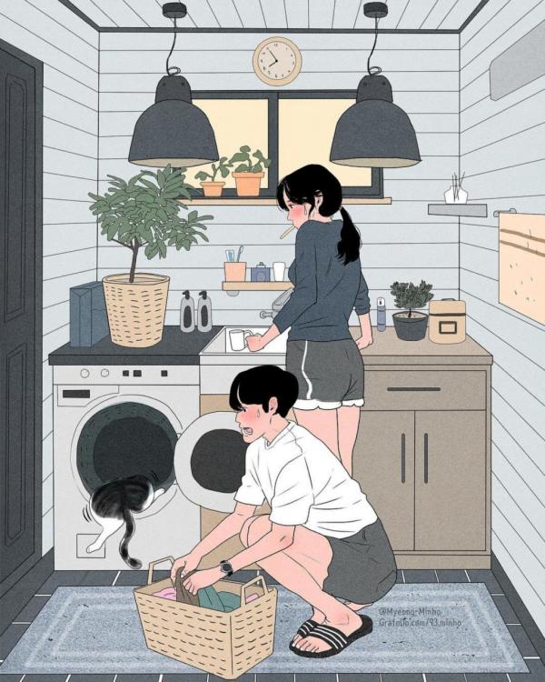 Bộ tranh: Hẹn hò với các oppa Hàn Quốc, khi đời thường còn lãng mạn hơn phim Bộ tranh: Hẹn hò với các oppa Hàn Quốc, khi đời thường còn lãng mạn hơn phim