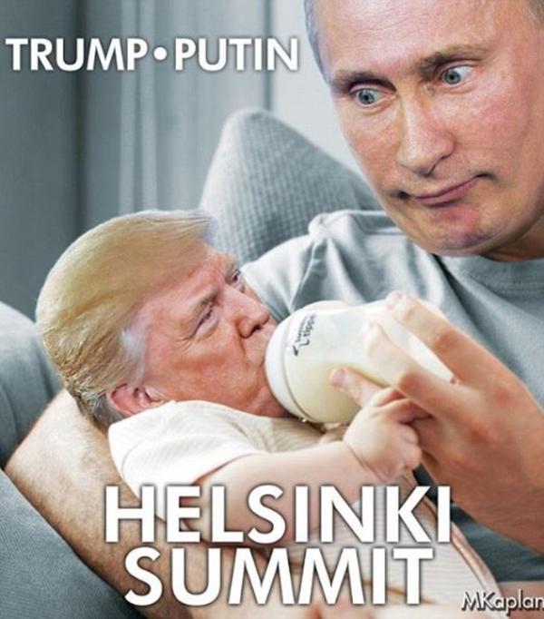 Trump - Putin gặp nhau thì làm sao không bùng nổ 'cơn bão meme' cho được? Trump - Putin gặp nhau thì làm sao không bùng nổ 'cơn bão meme' cho được?